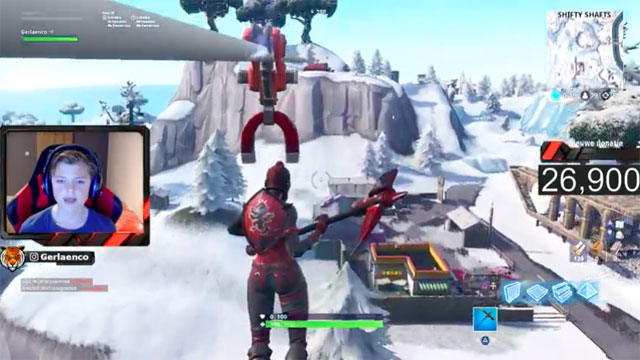 Kabelbaan in Fortnite